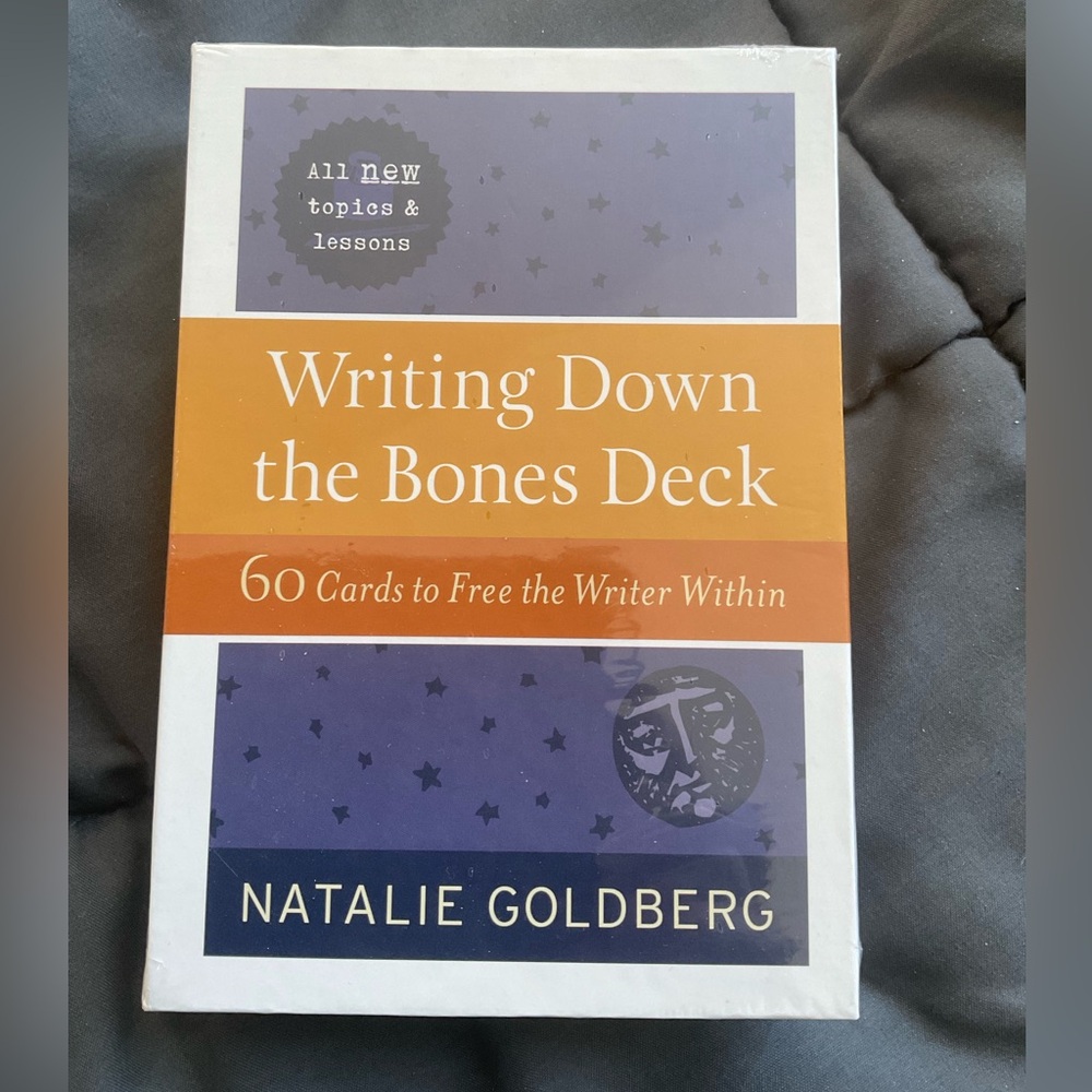 Writing Down the Bones Deck by Natalie Goldberg